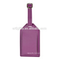 China factory supply promotional funny luggage tag leather personalized